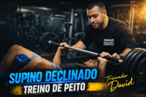 Supino Declinado com Barra